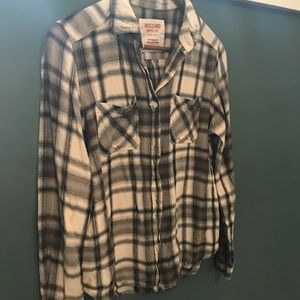 Mossimo Supply Co Plaid Button Up - S